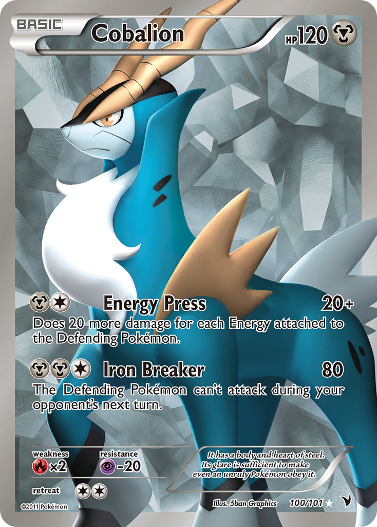 Cobalion — the most valuable Cobalion card