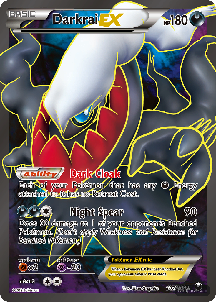 Darkrai-EX — the most valuable Darkrai card