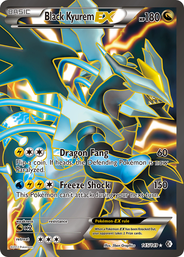 Black Kyurem-EX — the most valuable Kyurem card