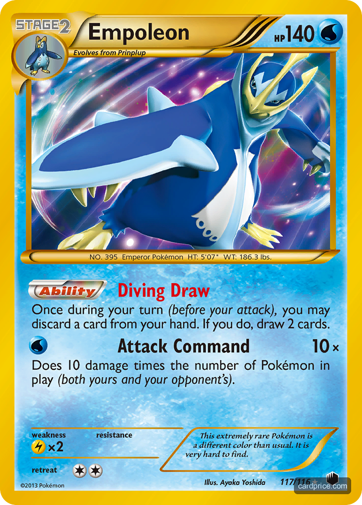Empoleon — the most valuable Empoleon card