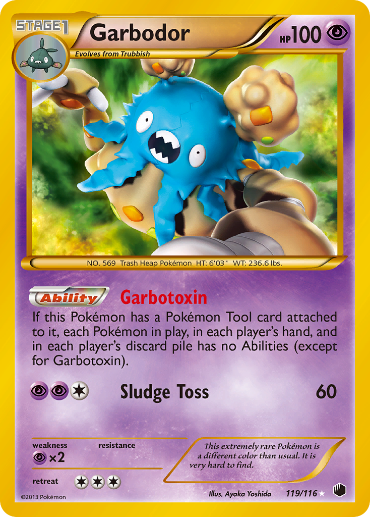 Garbodor — the most valuable Garbodor card