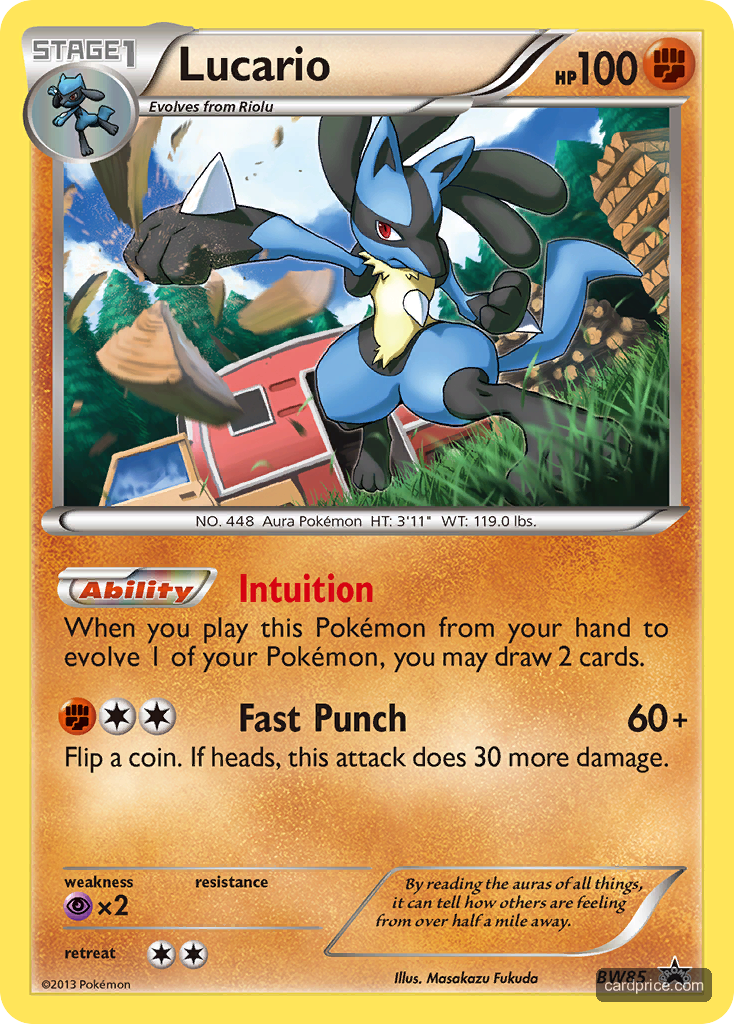 Lucario — the most valuable Lucario card