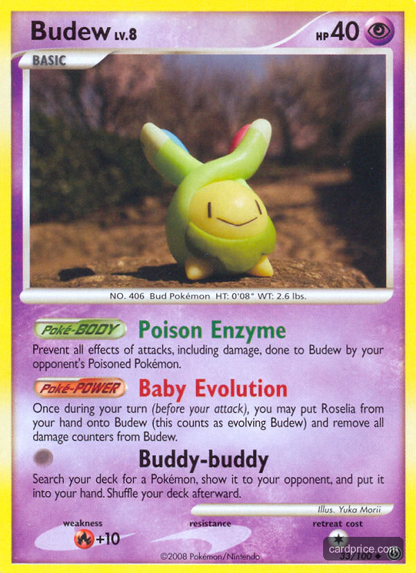 Budew — the most valuable Budew card
