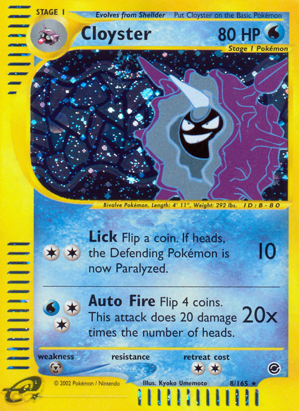 Cloyster — the most valuable Cloyster card