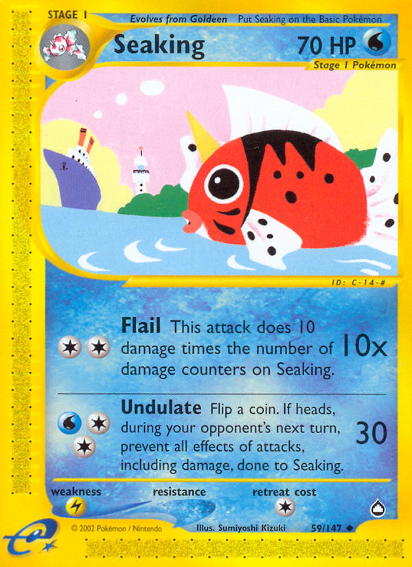Seaking — the most valuable Seaking card