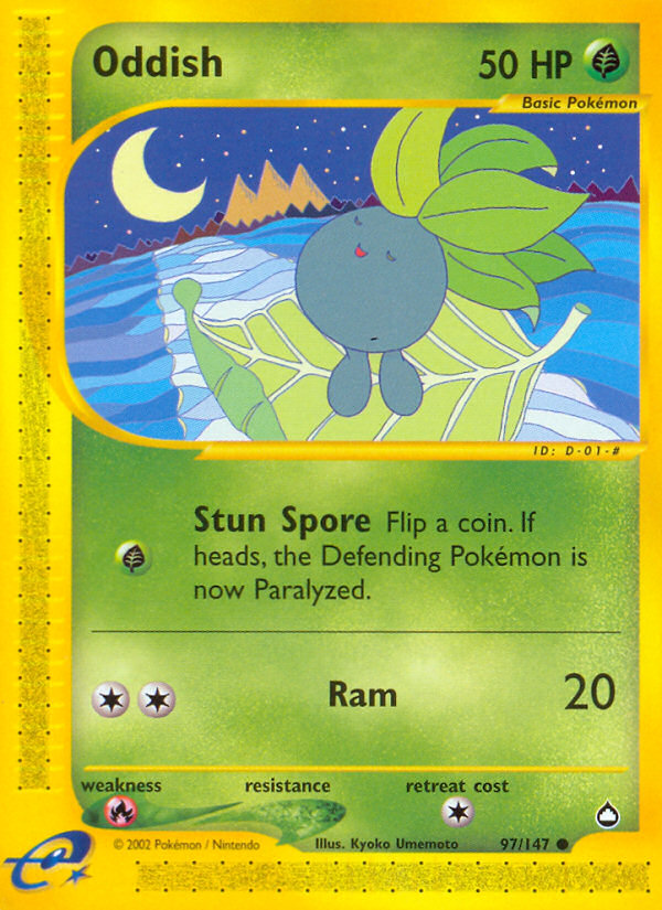 Oddish — the most valuable Oddish card