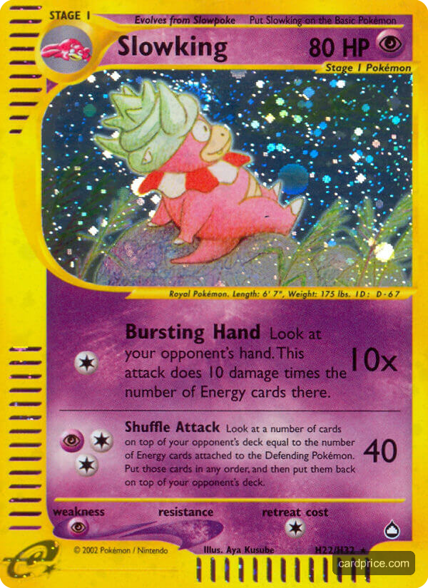 Slowking — the most valuable Slowking card