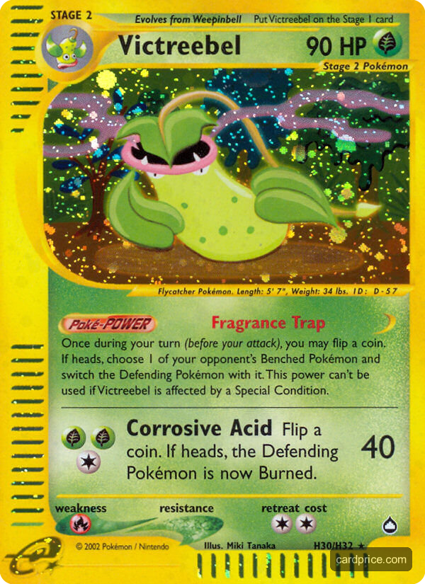 Victreebel — the most valuable Victreebel card