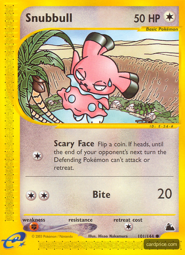 Snubbull — the most valuable Snubbull card