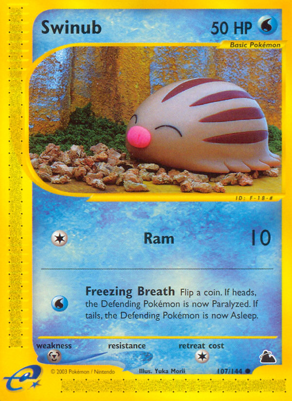 Swinub — the most valuable Swinub card