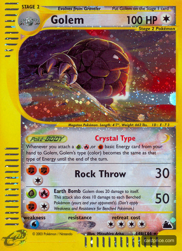 Golem — the most valuable Golem card