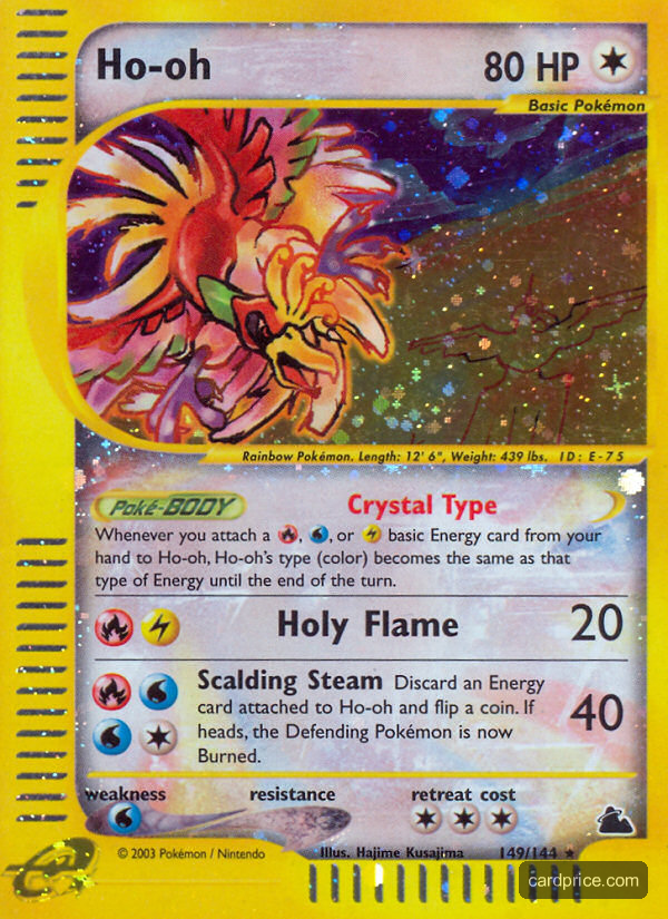 Ho-oh — the most valuable Ho-Oh card