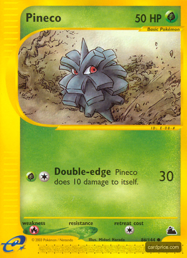 Pineco — the most valuable Pineco card