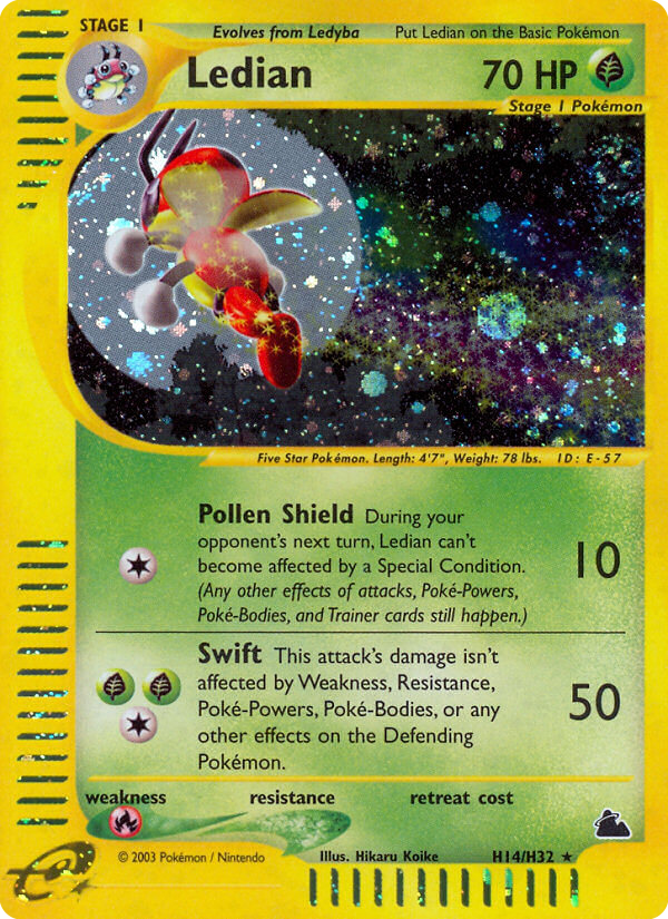 Ledian — the most valuable Ledian card
