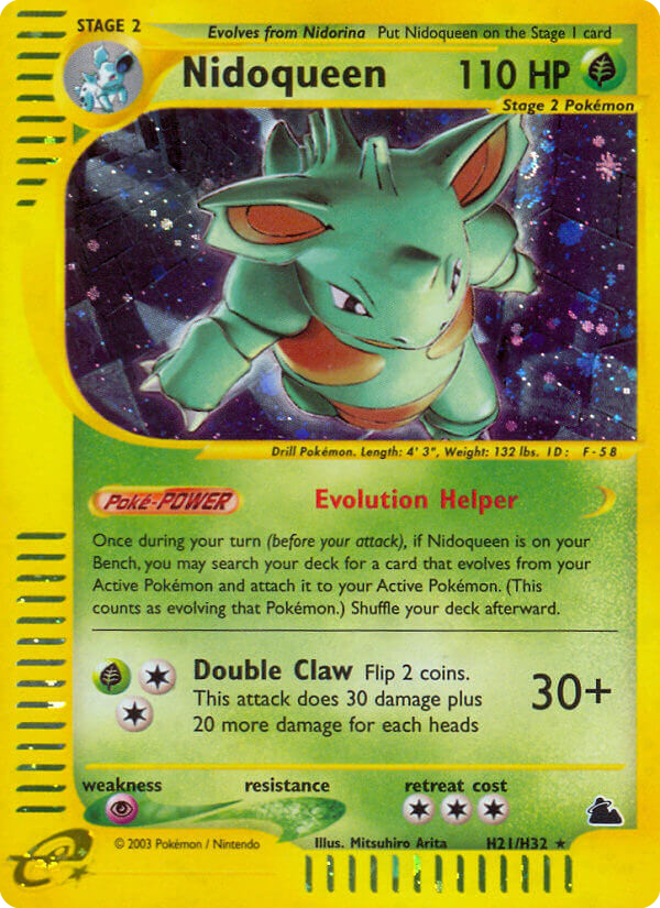 Nidoqueen — the most valuable Nidoqueen card