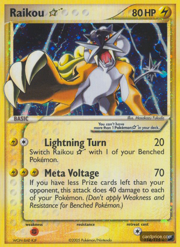 Raikou ★ — the most valuable Raikou card