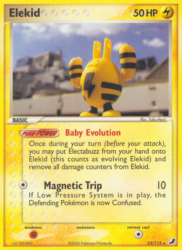 Elekid — the most valuable Elekid card