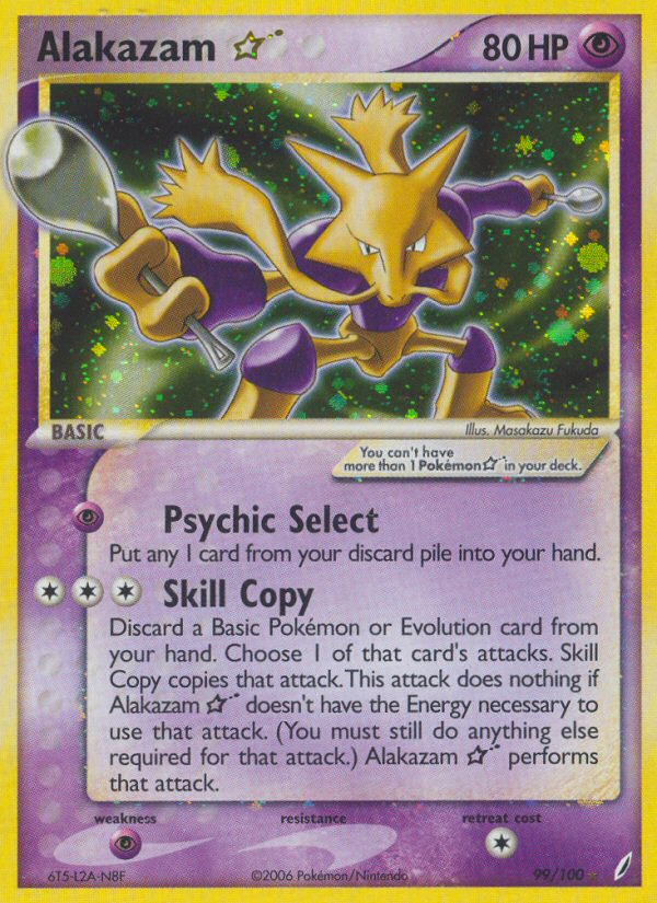 Alakazam ★ — the most valuable Alakazam card