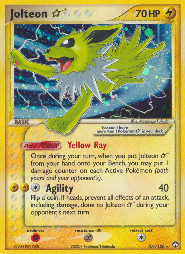 Jolteon ★ — the most valuable Jolteon card