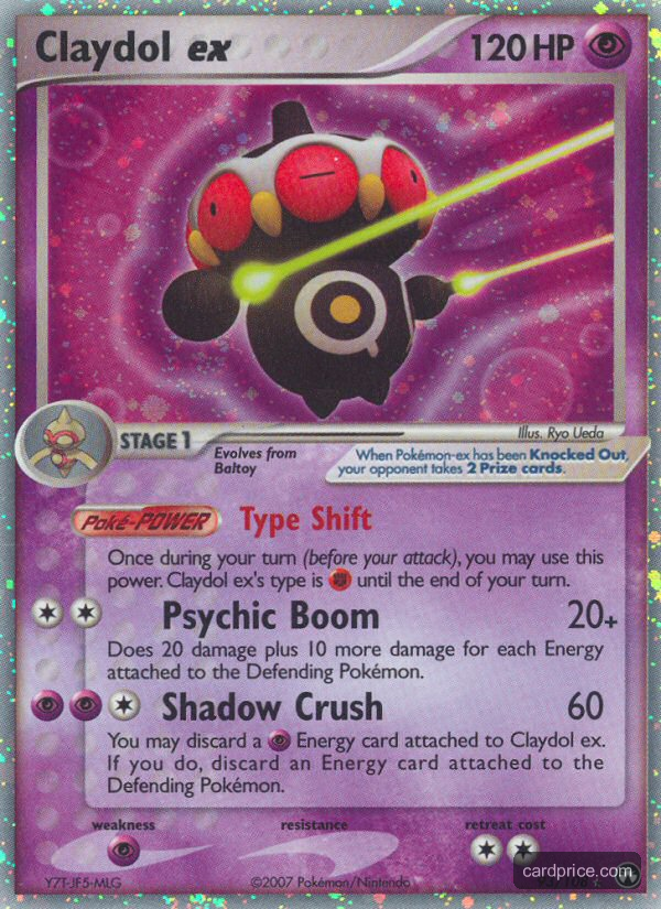 Claydol ex — the most valuable Claydol card