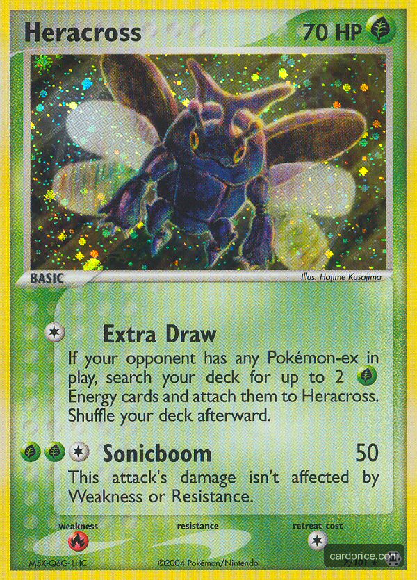 Heracross — the most valuable Heracross card