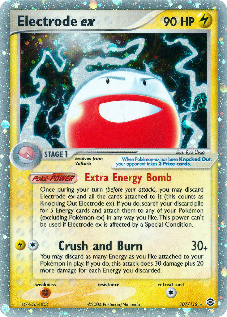 Electrode ex — the most valuable Electrode card