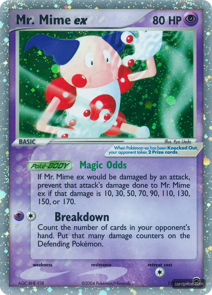 Mr. Mime ex — the most valuable Mr. Mime card