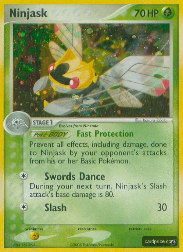 Ninjask — the most valuable Ninjask card