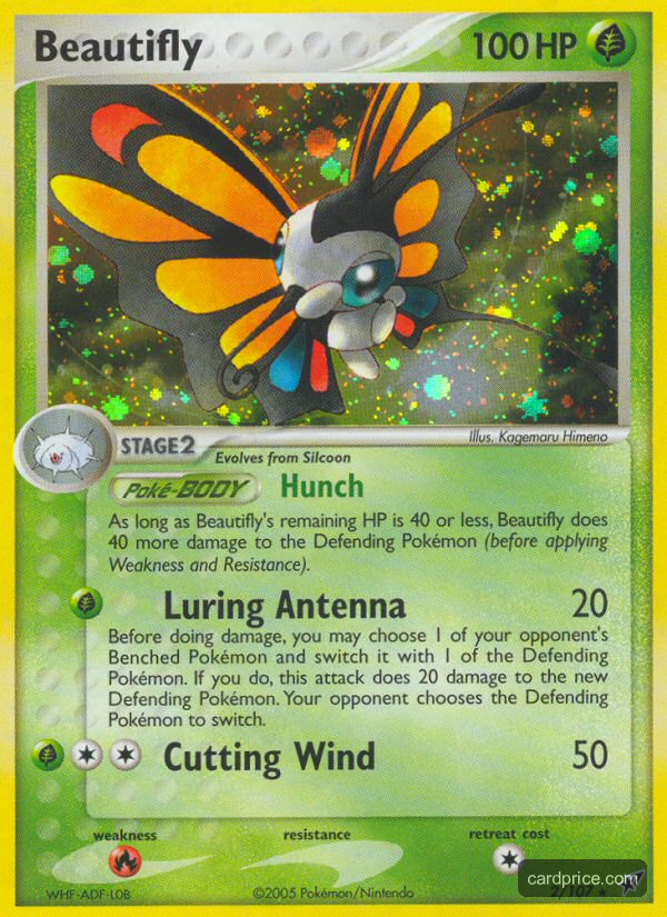Beautifly — the most valuable Beautifly card