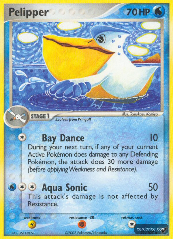 Pelipper — the most valuable Pelipper card