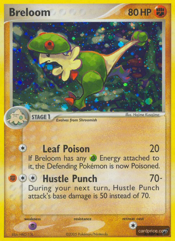Breloom — the most valuable Breloom card