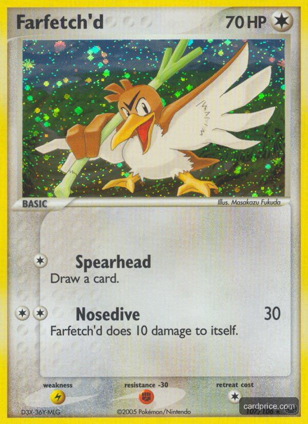 Farfetch'd — the most valuable Farfetch’d card
