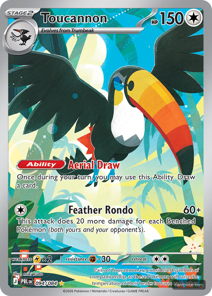 Toucannon — the most valuable Toucannon card