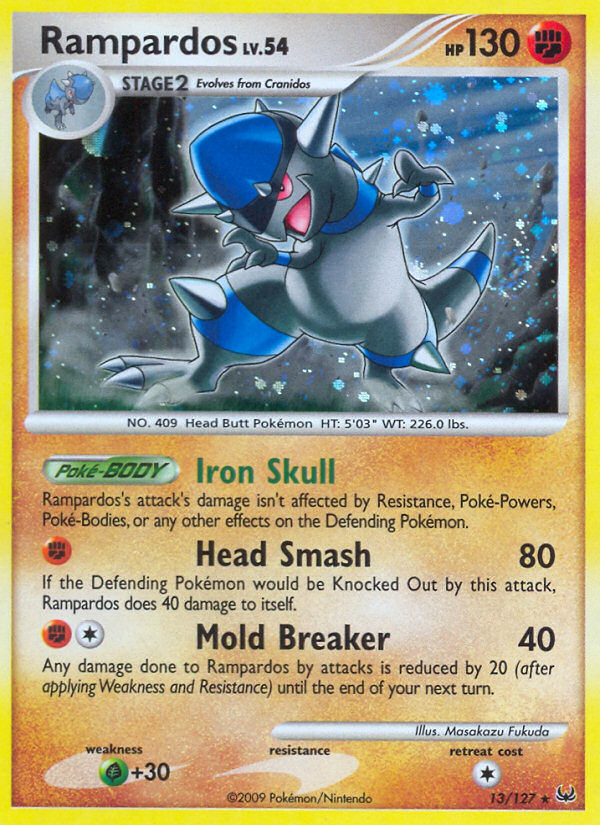 Rampardos — the most valuable Rampardos card