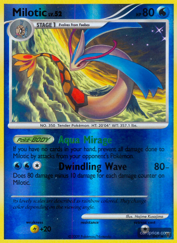 Milotic — the most valuable Milotic card