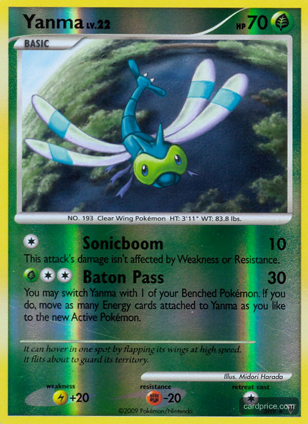 Yanma — the most valuable Yanma card
