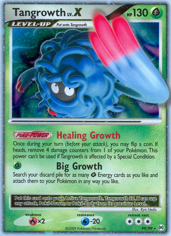 Tangrowth LV.X — the most valuable Tangrowth card