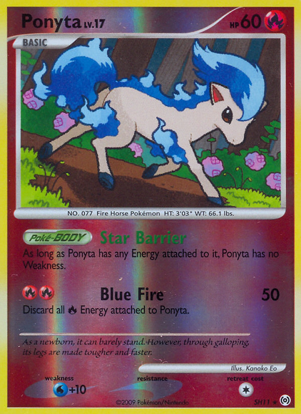 Ponyta — the most valuable Ponyta card