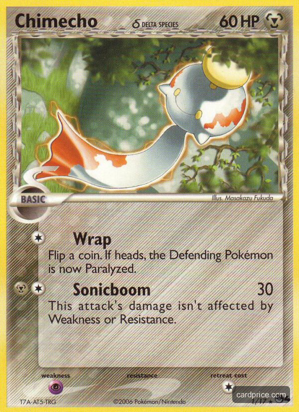 Chimecho δ — the most valuable Chimecho card
