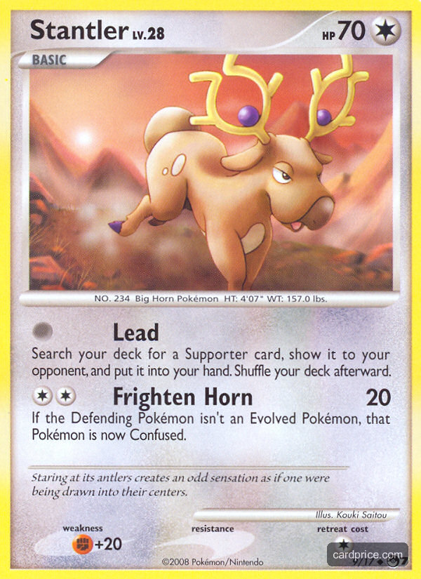 Stantler — the most valuable Stantler card