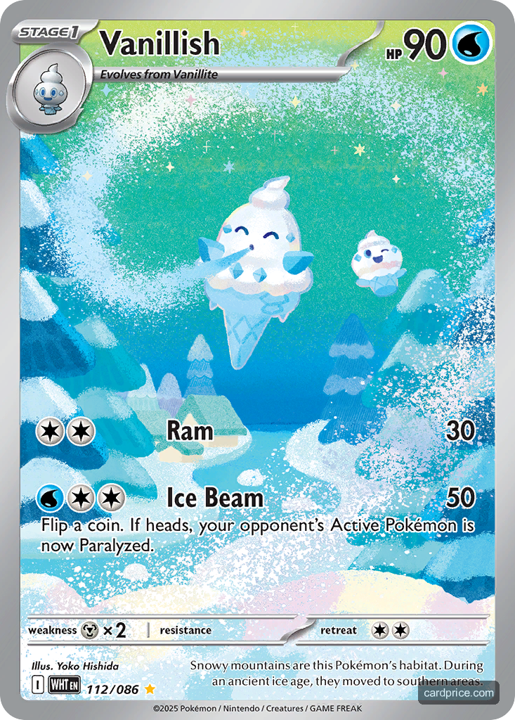 Vanillish — the most valuable Vanillish card