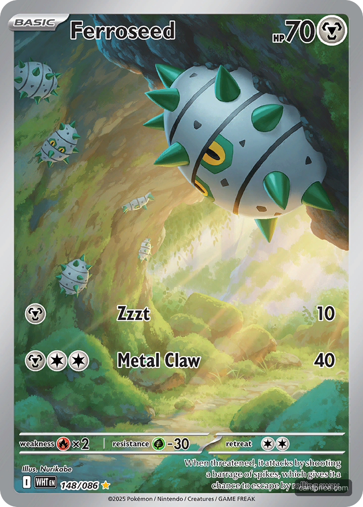 Ferroseed — the most valuable Ferroseed card