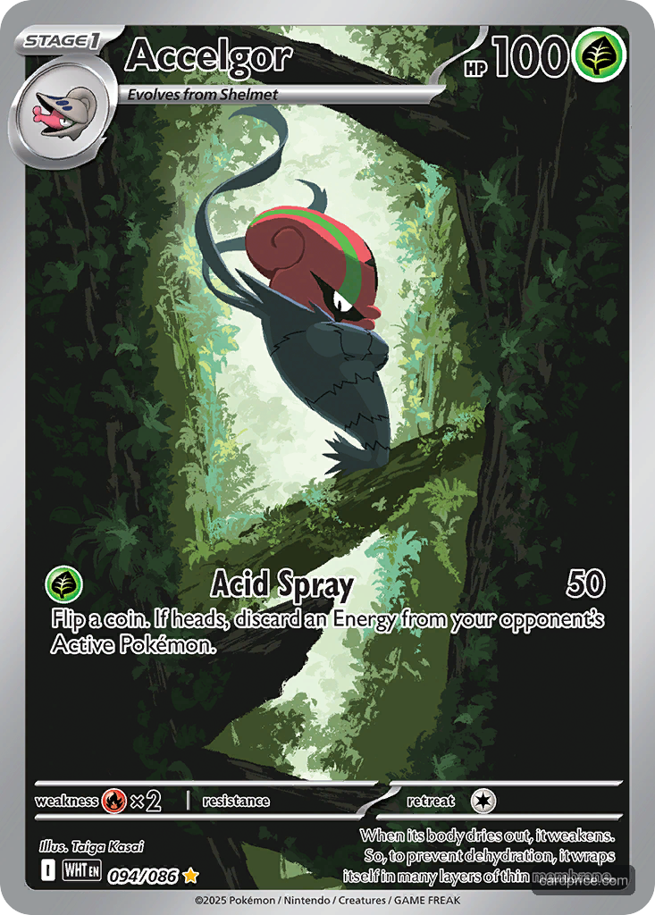 Accelgor — the most valuable Accelgor card