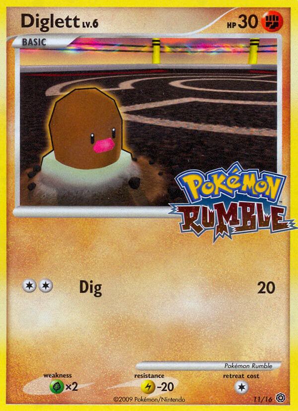 Diglett — the most valuable Diglett card