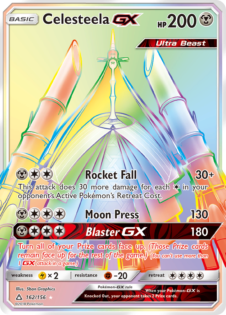 Celesteela-GX — the most valuable Celesteela card