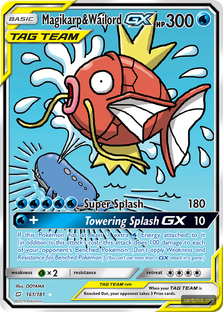 Magikarp & Wailord-GX — the most valuable Wailord card