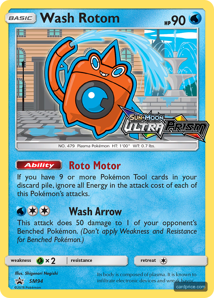 Wash Rotom — the most valuable Rotom card