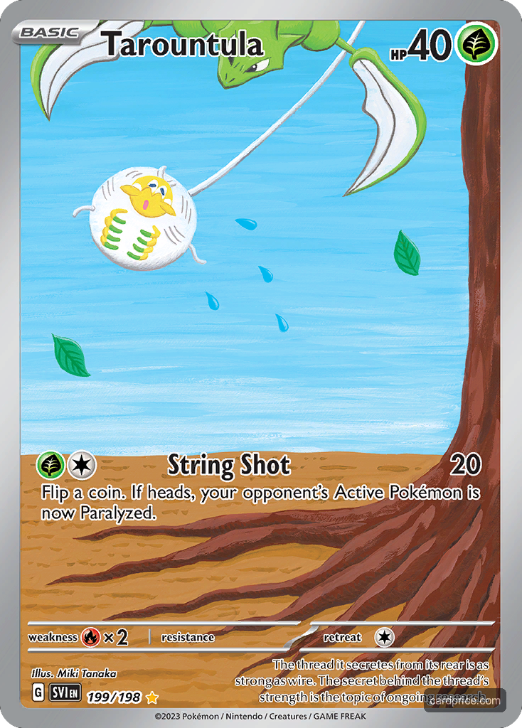 Tarountula — the most valuable Tarountula card