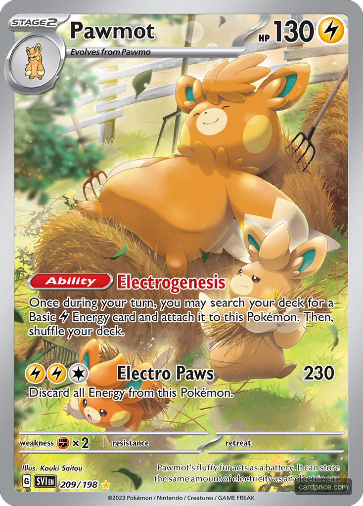 Pawmot — the most valuable Pawmot card