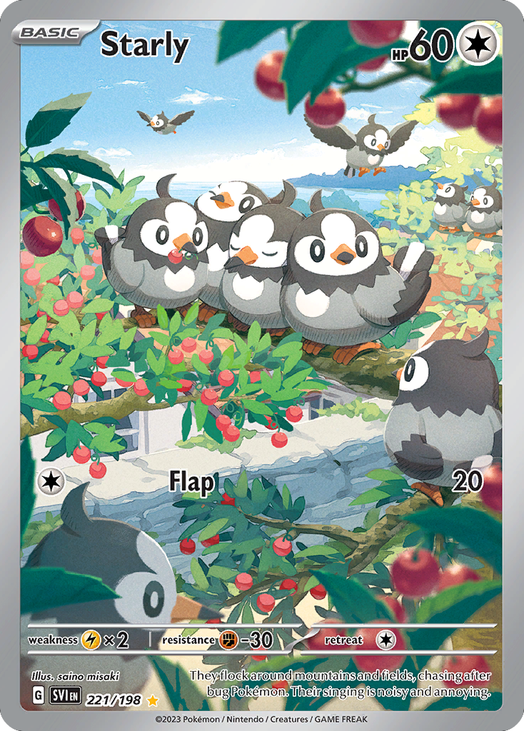 Starly — the most valuable Starly card